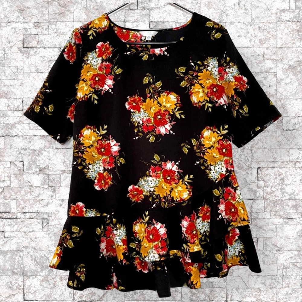 🖤 Time and tru top blouse size M